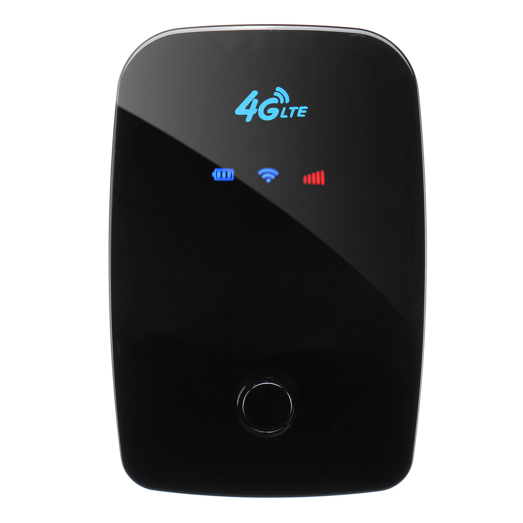 2100mAh Mini Portable Pocket 4G LTE Wifi Wireless Router 150Mbps Data Transmission Carte SIM for Smartphones, Tablets, PCs